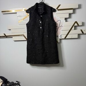 Zara Black Sparkle Mini Dress -112